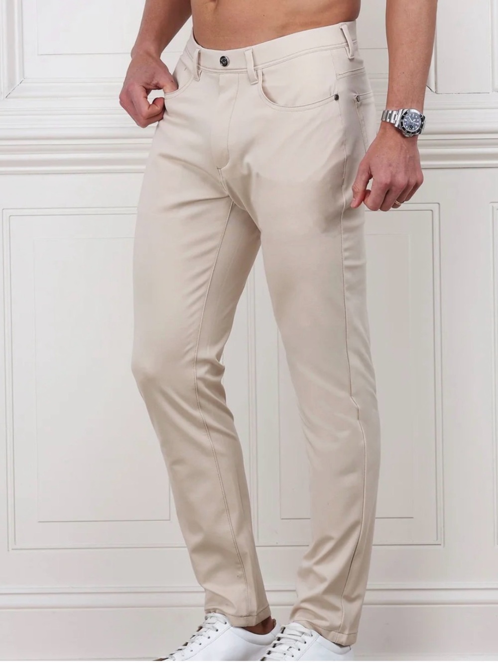 Collars & CO Velocity Pull-On Performance Pants | Men’s 36/30 in Stone